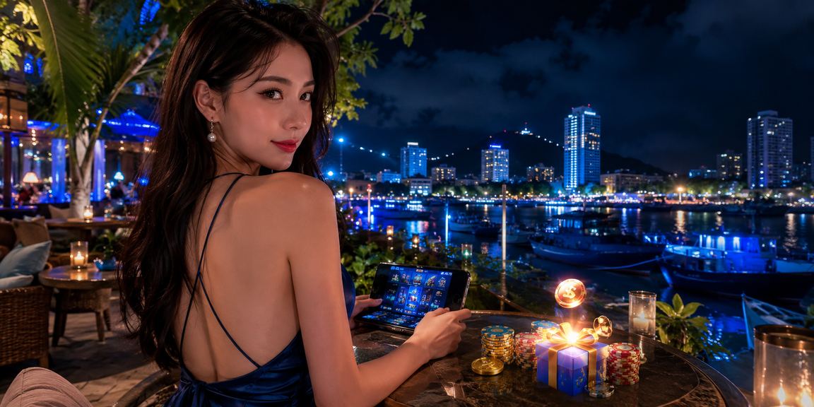 Người dùng thư giãn bên tách cà phê tại Vũng Tàu, cân bằng cuộc sống